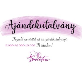 Ajándékutalvány 5.000 Ft
