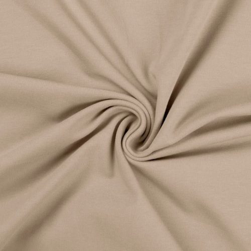 Pamut jersey / homokszínű ( sand ) 50 cm