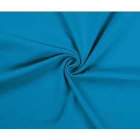 Pamut jersey / türkizkék
