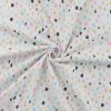 Mintás jersey / arany  glitteres,  csillogós, foltos 