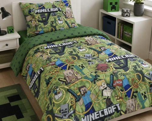 Pamutvászon / videójáték mintás  240 cm széles 