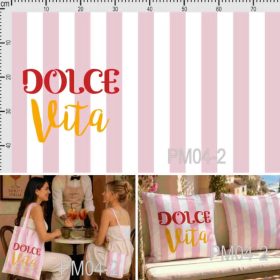 Vízlepergető gyöngyvászon panel / dolce vita